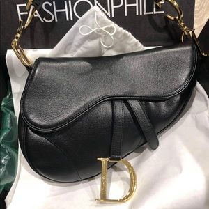Dior Saddle Black